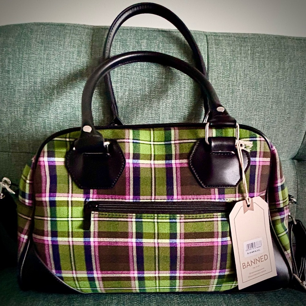 ๐ NWT - Banned Alternative NEW WARREN SHOULDER BAG - Picture 3 of 14